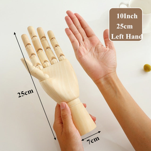 Wooden Hand Figurines